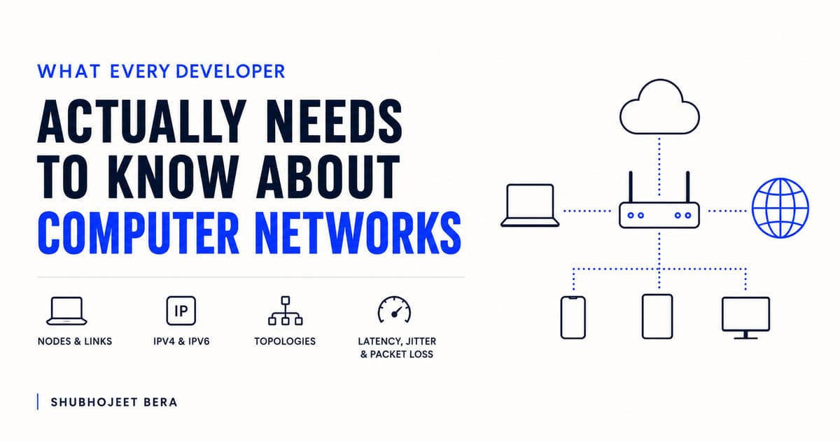 Cover image for What Developers Need to Know About Networks